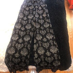 Elephant print loose pants